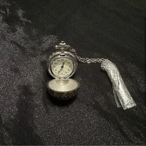 Damascene Pocket Watch with Chain